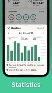 Clocking - Work time tracker screenshot 4