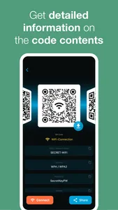 QR Code Reader PRO for iPhone! screenshot 1