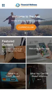 Financial Wellness Mobile screenshot 0