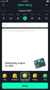 Diary - Mood Tracker screenshot 3
