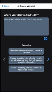 AI Workouts screenshot 0