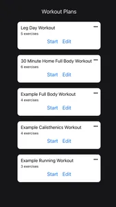 AI Workouts screenshot 2