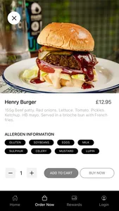 Henry Burgers screenshot 2