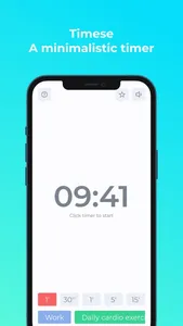 Timese - A minimalistic timer screenshot 0