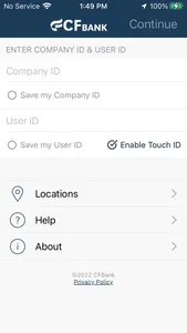 CFBank Business screenshot 0