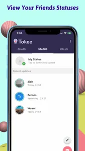 Tokee: Messenger screenshot 3