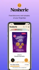 Nosherie: Food & Free Samples screenshot 0