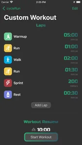 cycleRun screenshot 5
