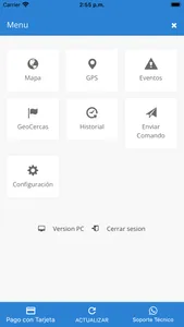 DukeTRACK Móvil screenshot 1