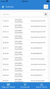 DukeTRACK Móvil screenshot 4