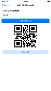 QR Code Saver screenshot 2