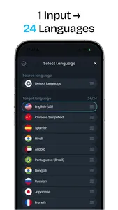 V Translate: Multilingual AI screenshot 1