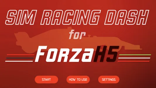 Sim Racing Dash for ForzaH5 screenshot 1