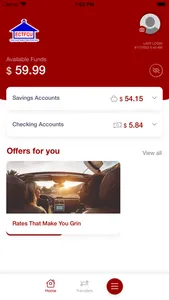 ECTFCU Mobile Banking screenshot 2