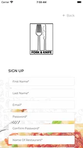 Fork & Knife Dining Club screenshot 6