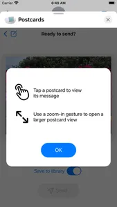 Postcards for iMessage screenshot 3