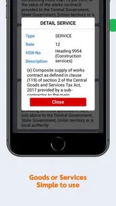 GST India Rate Finder screenshot 4