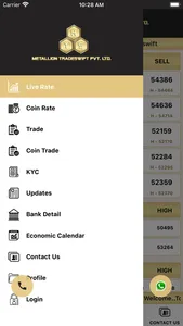 Metallion Tradeswift screenshot 1