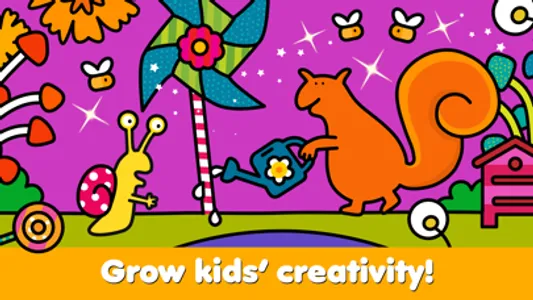 Coloring Garden - Rainbow Book screenshot 4