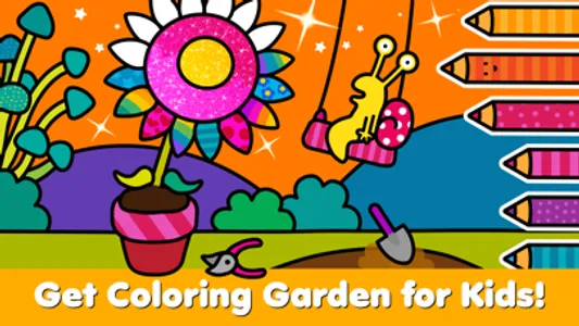 Coloring Garden - Rainbow Book screenshot 5