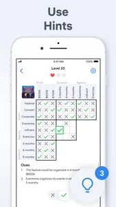 Logic Puzzles - Clue Game screenshot 5