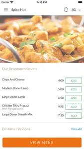 Spice Hut Alvaston screenshot 1