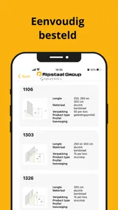 Ripstaal Stucadoorsprofielen screenshot 2