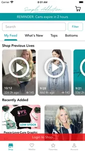 Simple Addiction Boutique screenshot 1