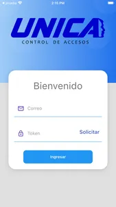 Unica - Control de Acceso screenshot 0