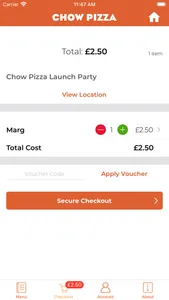 Chow Pizza screenshot 3