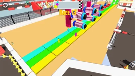 Stickman Fun Race 3D screenshot 3