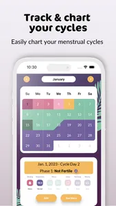 PeakDay Fertility Tracker screenshot 0