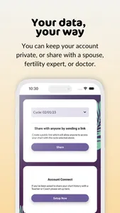 PeakDay Fertility Tracker screenshot 6