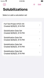 SoluCalc screenshot 1