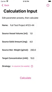 SoluCalc screenshot 2