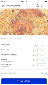 Akbar Tandoori screenshot 1