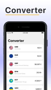 Currency converter・rate money screenshot 2