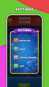 Crates Tetris - Move the box screenshot 3