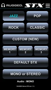 Rugged Stereo STX screenshot 6