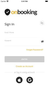 OnBooking screenshot 1