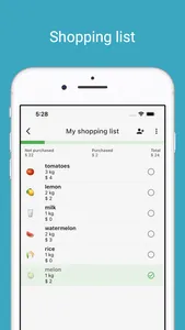 duolist : shopping list screenshot 0