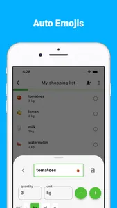 duolist : shopping list screenshot 2