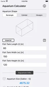 Aquarium Calculator Plus screenshot 8