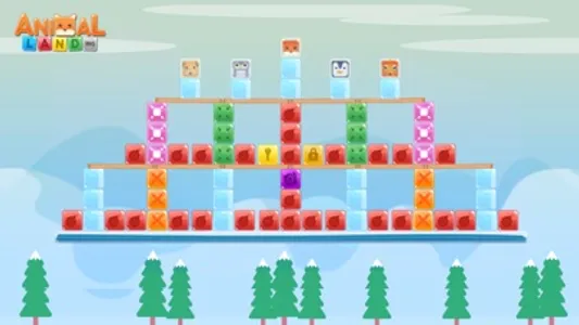 Animal Landing - Puzzle&Crush screenshot 0