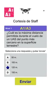 Test examen piloto dron AESA screenshot 2