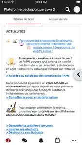 Moodle UnivLyon3 screenshot 1