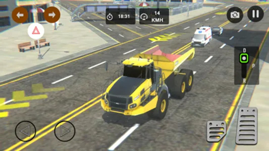 City Construction Dump Truck screenshot 2