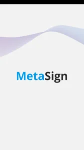 MetaSign app screenshot 0