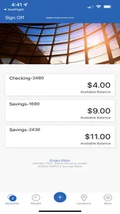 Stafford Savings Bank Mobile screenshot 1