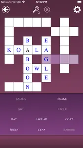 Word Fills - Crossword puzzles screenshot 1